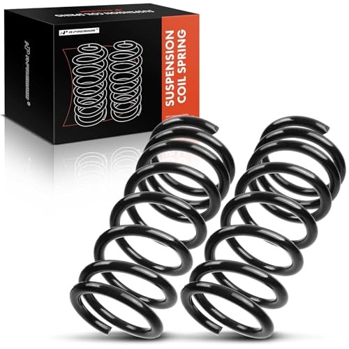 2Pcs Front Suspension Coil Spring Set Compatible with Dodge Ram 2500 Ram 3500