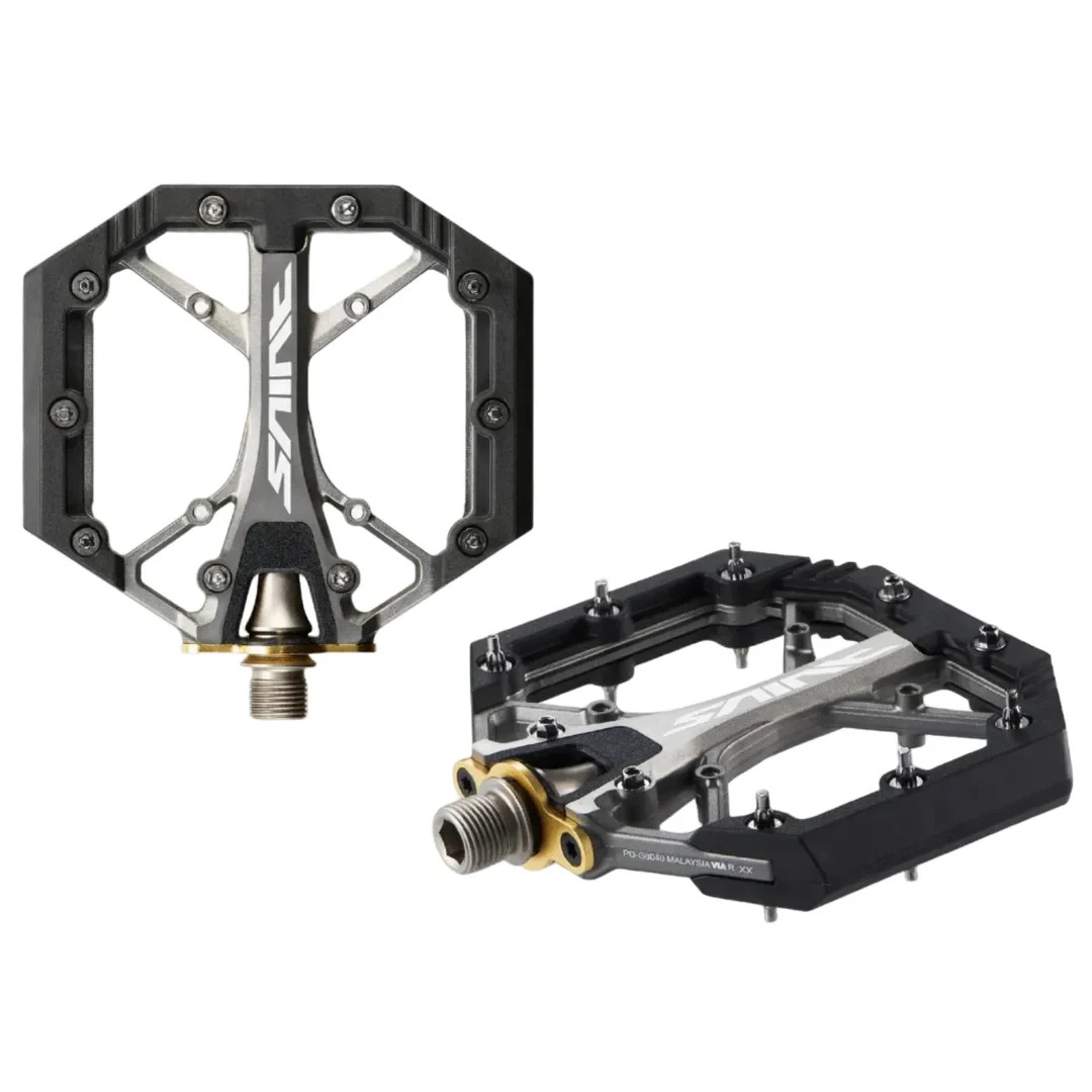 Shimano PD-G8040 Saint Flat Pedals | Black/Grey