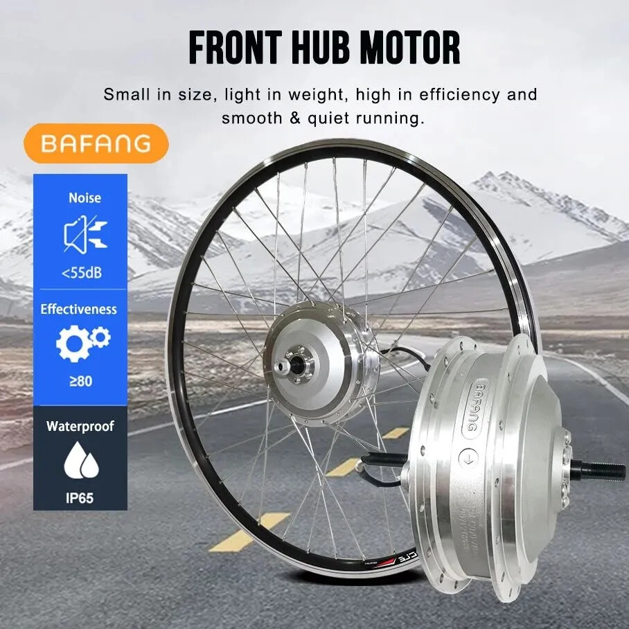 36V 48V 250W/350W/500W E-bike Brushless Hub Motor Wheel Conversion Kit
