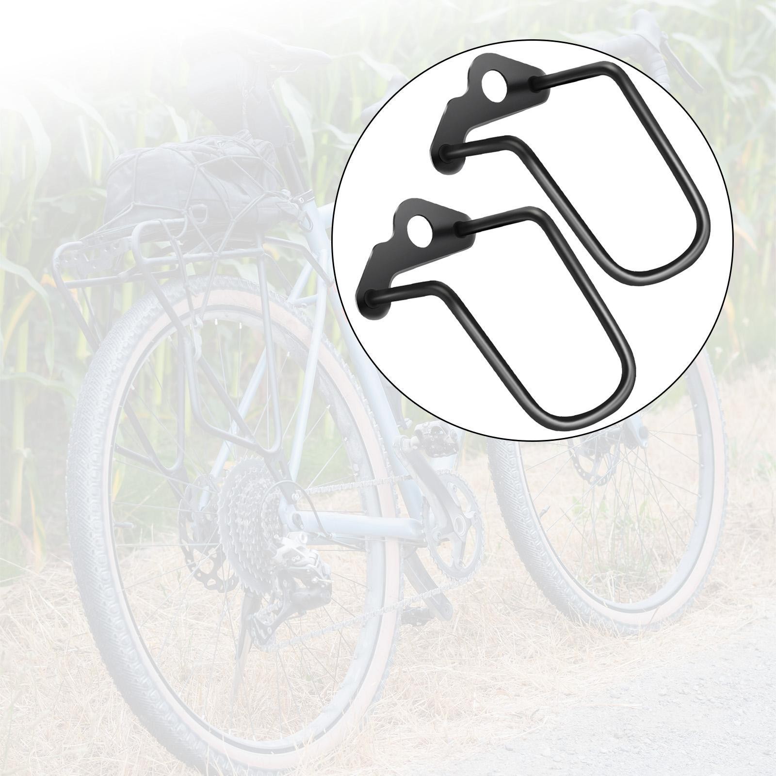 2Pcs Rear Derailleur Guard Rack Bike Derailleur Guard Rack for Folding Bike-