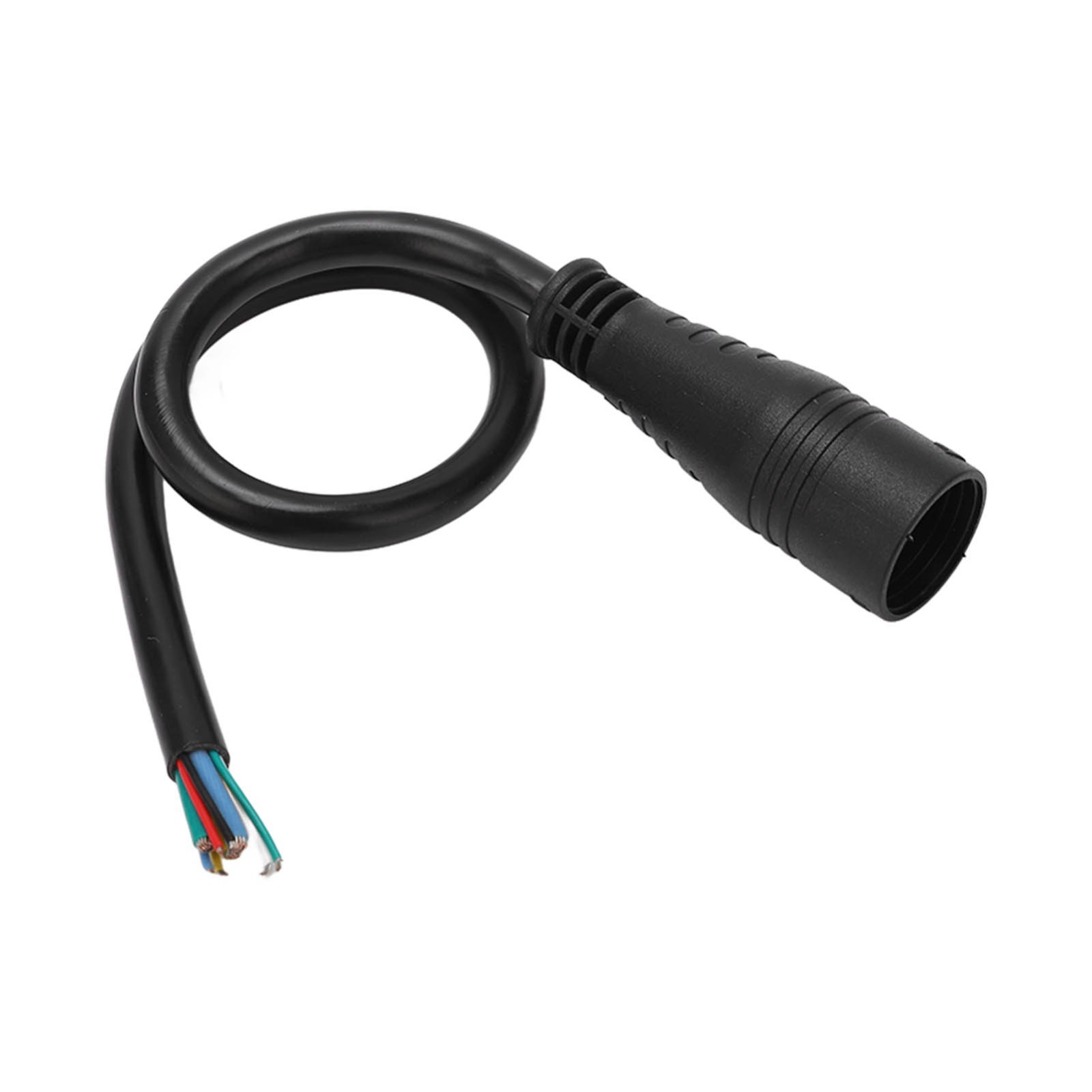 9 Pin 31cm Electric Bike Motor Extension Cable, Waterproof Female Connector