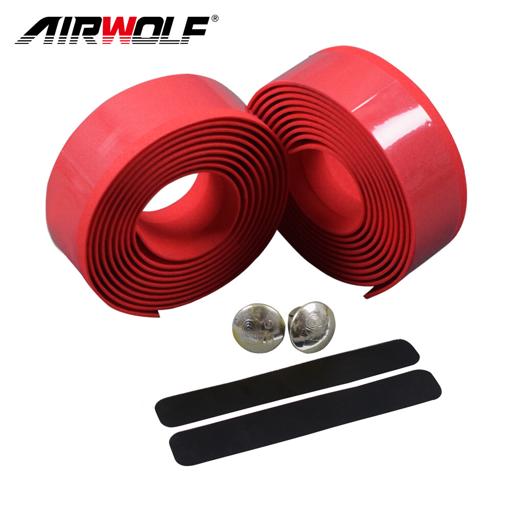 2 PCS Road Bike Handlebar Tape Bicycle Drop Bar Wrap Outdoor Sports Non-slip
