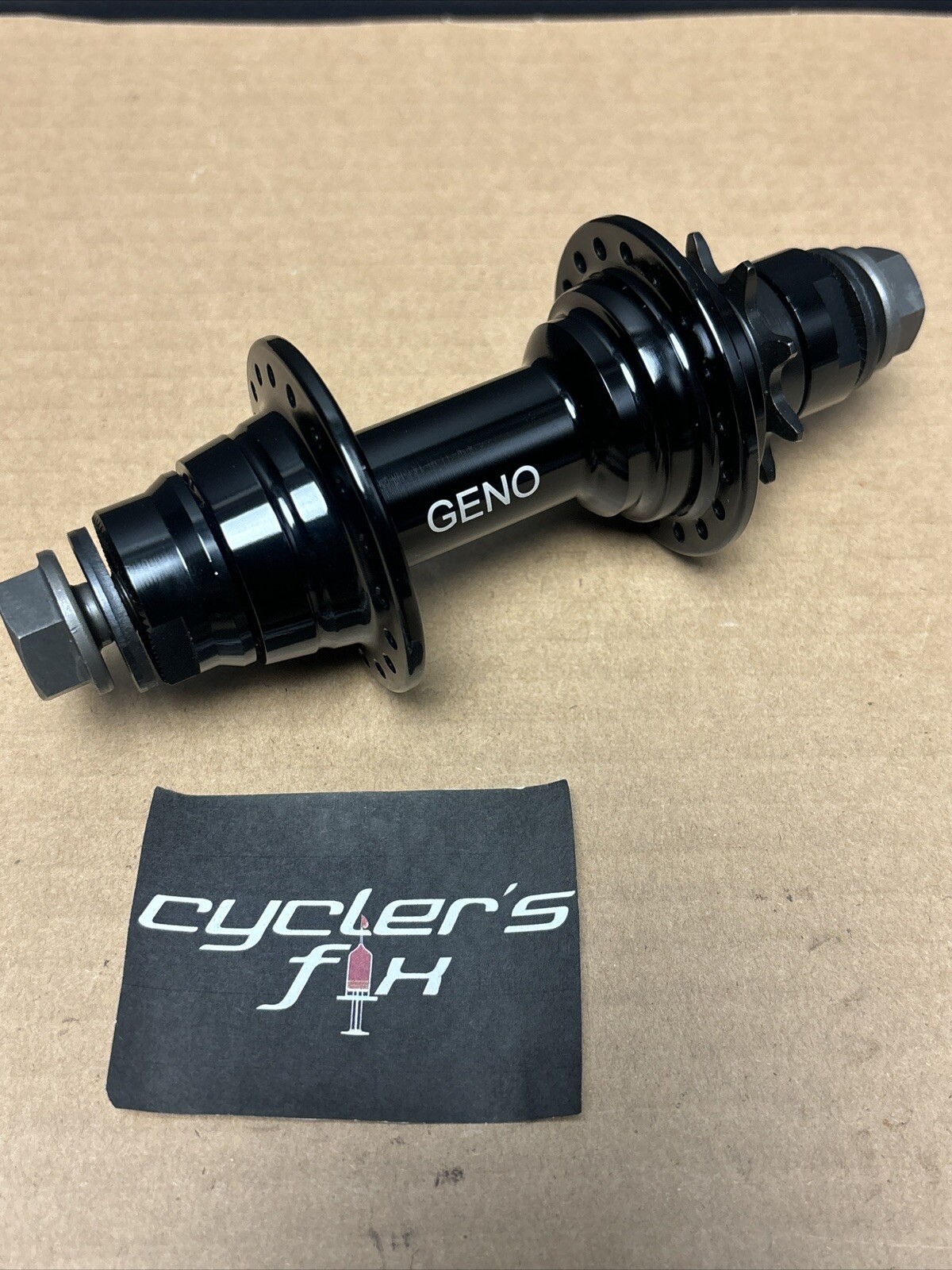 Geno 9T FGFS 36H Rear Track Fixed Gear Bike Hub Sealed Fit Throne Cult Leader Gt