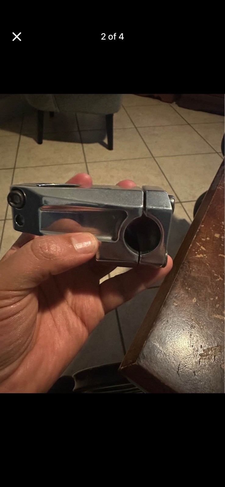 Redline BMX Threadless Stem 1 1/8 polished