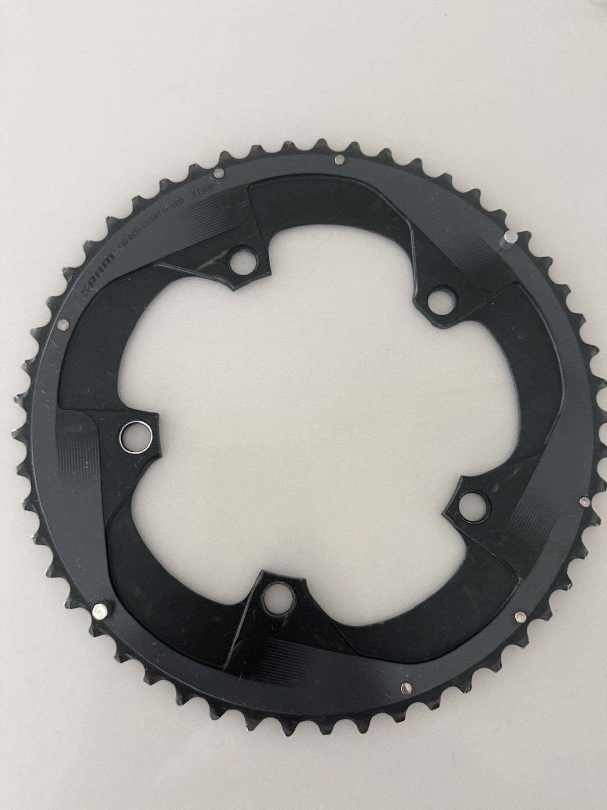 SRAM XGlide 53 Tooth 11 Speed Chainring 130 BCD