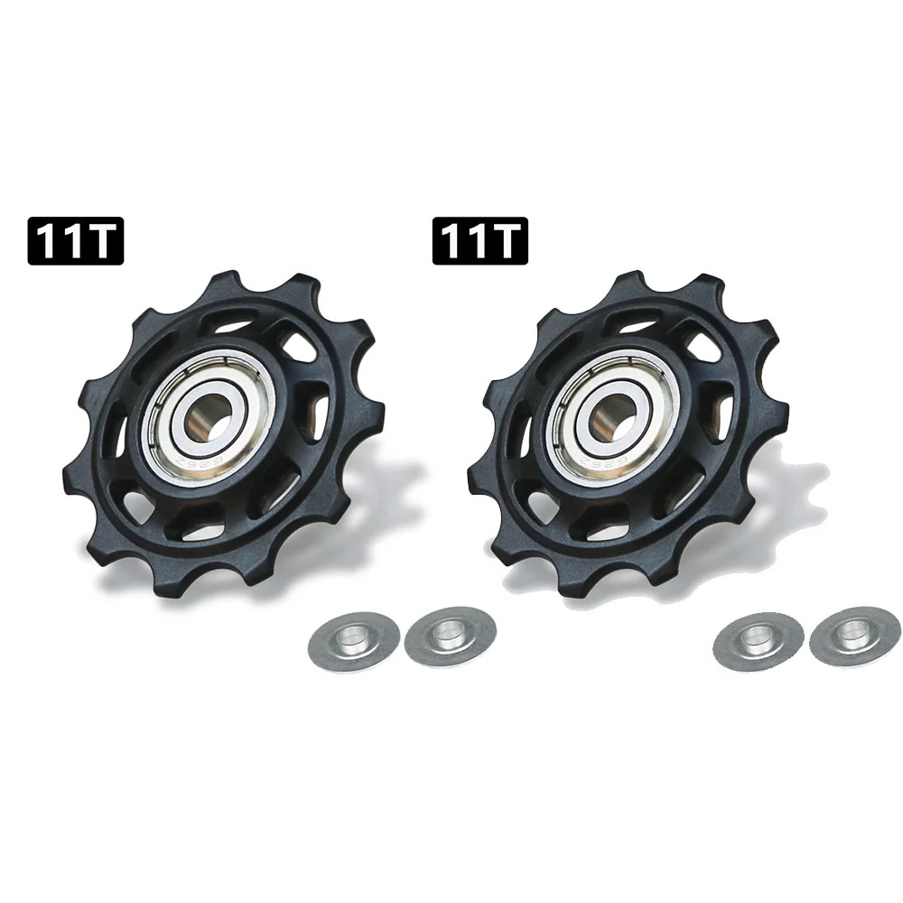 11T-14T MTB Bike Rear Derailleur Pulley Wheel Bearing Shimano SRAM Jockey