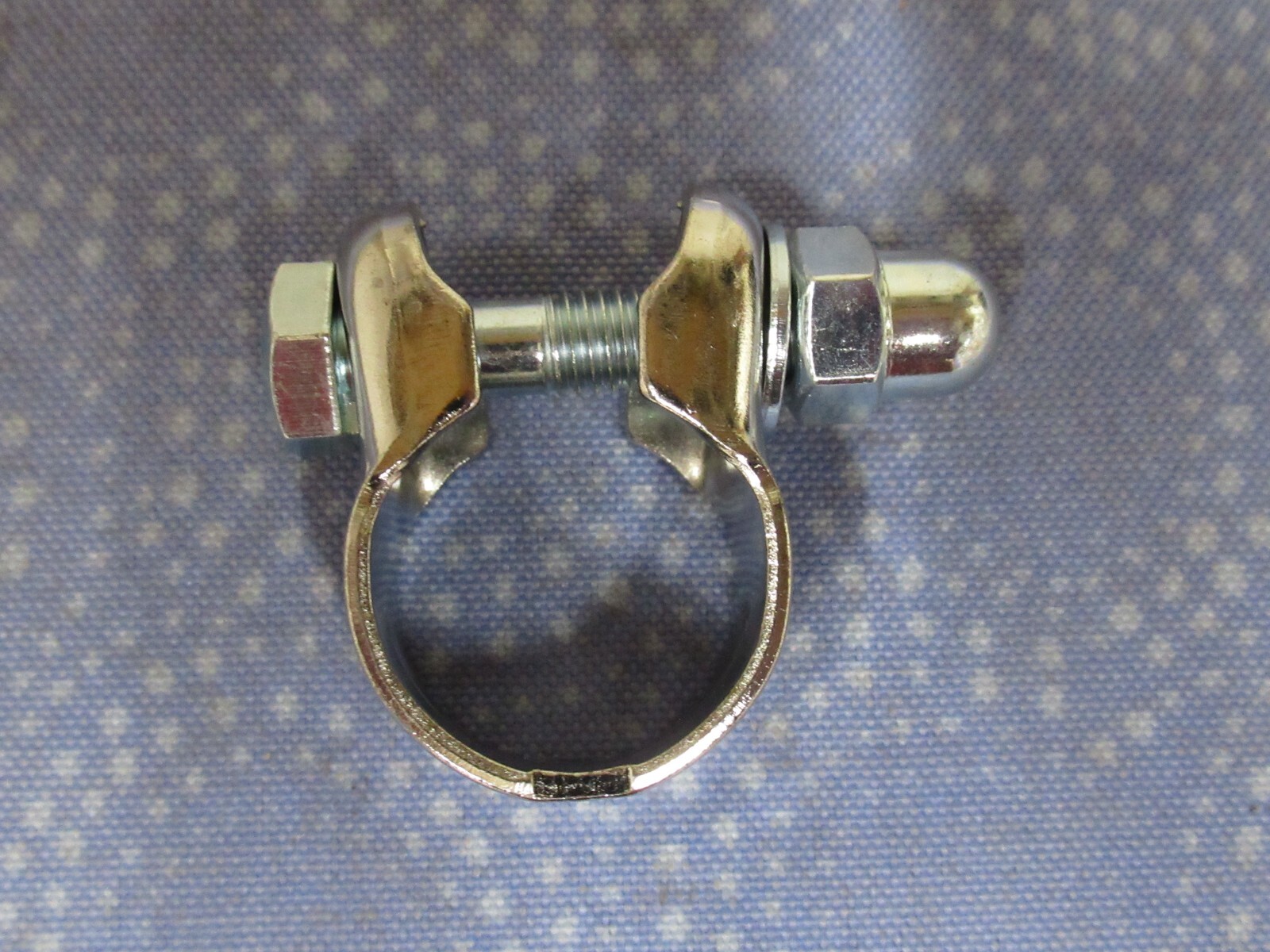Bicycle Schwinn Retro Seat Post Clamp 25.4 Chrome Plated – New