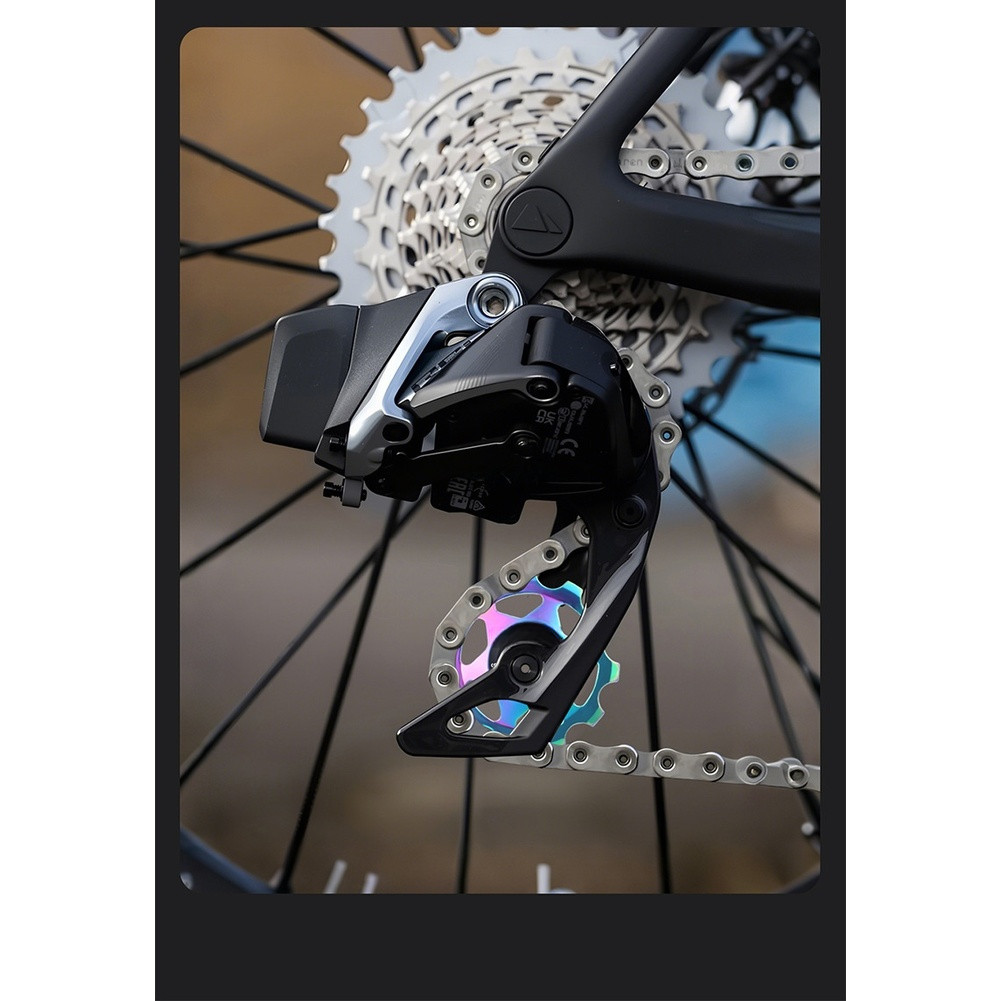 Aluminum Alloy 11T 13T Derailleur Roller Wheel for Mountain and Road Bikes