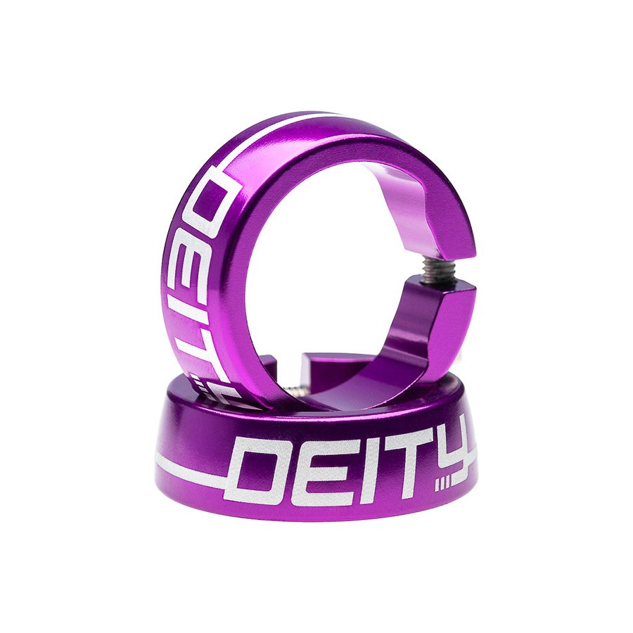 New Deity Grip Clamps for Megattack Purple Pair 26-CLP MGTK-PU
