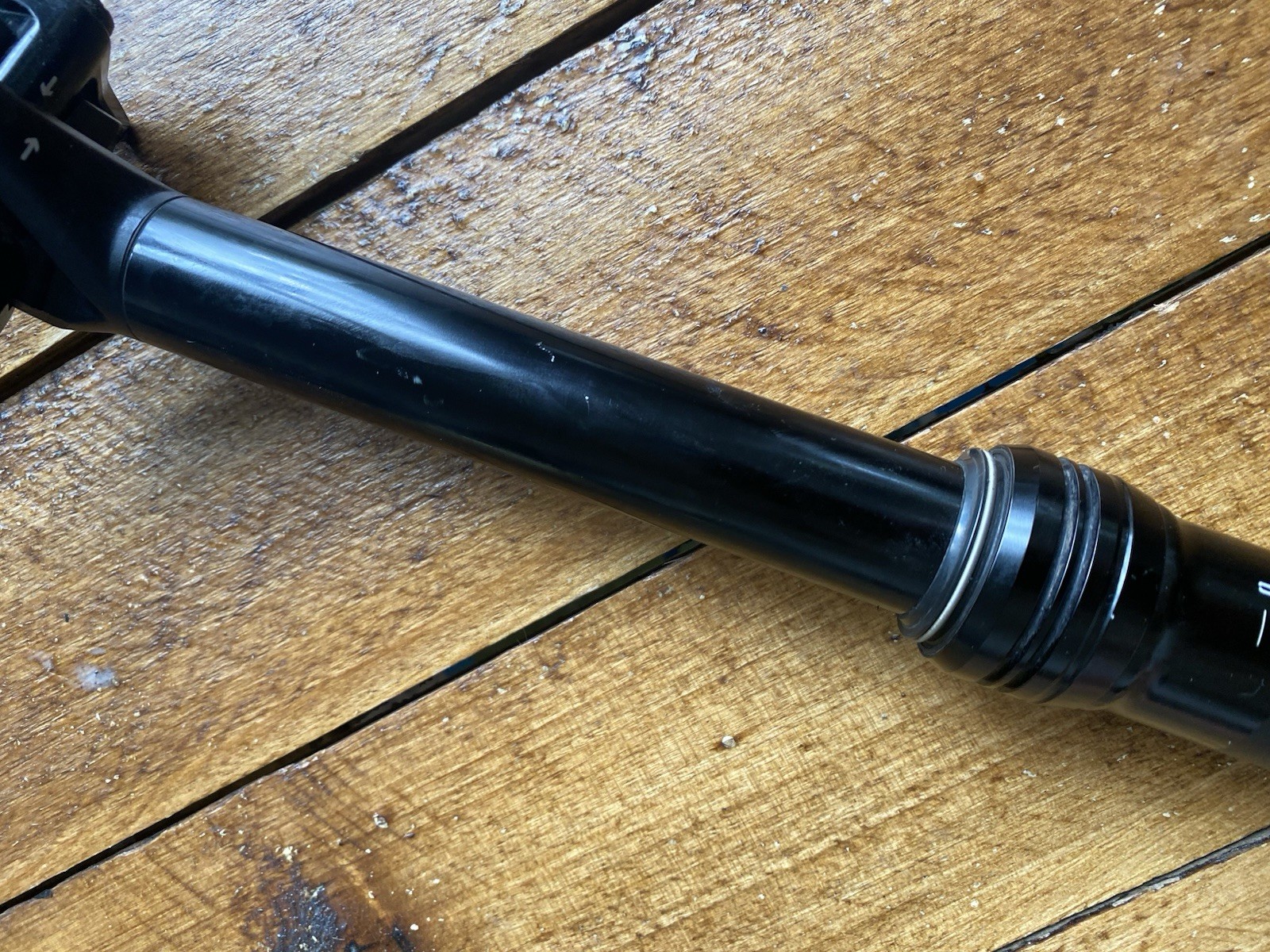 Specialized Command Dropper IR CC Post Black 125mm 30.9 No Remote *For Parts*