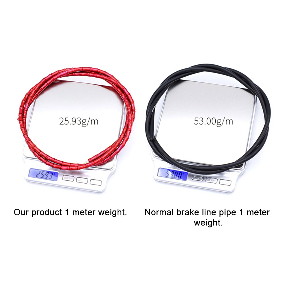 Bike Brake Cable Set Shift Housing Aluminum Links MTB Road Bicycle Brake Housing