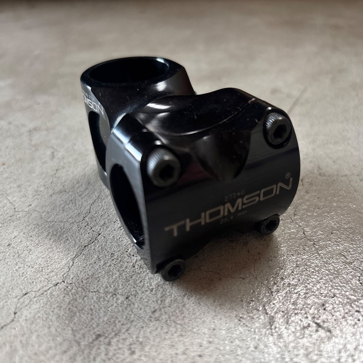 Thomson 25.4mm Black Lightweight Bike Stem CNC Aluminum 50mm Extension