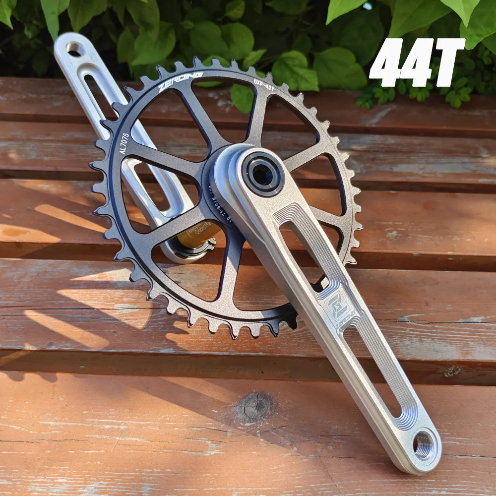 Road Bike Crankset 165/170/175mm Hollow Crank Chainring 40/42/44/46/48/50T