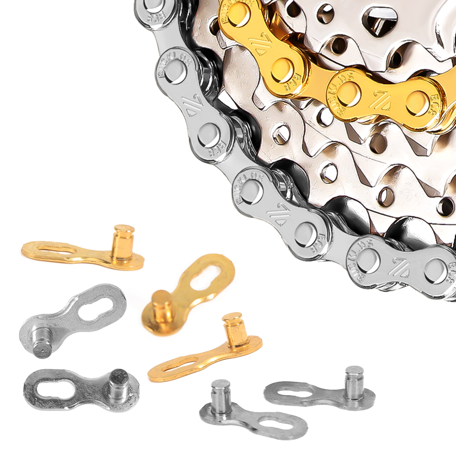 for Shimano SRAM KMC 8/9/10/11/12 Speed 11-52T Bike Cassette 116/126 Links Chain