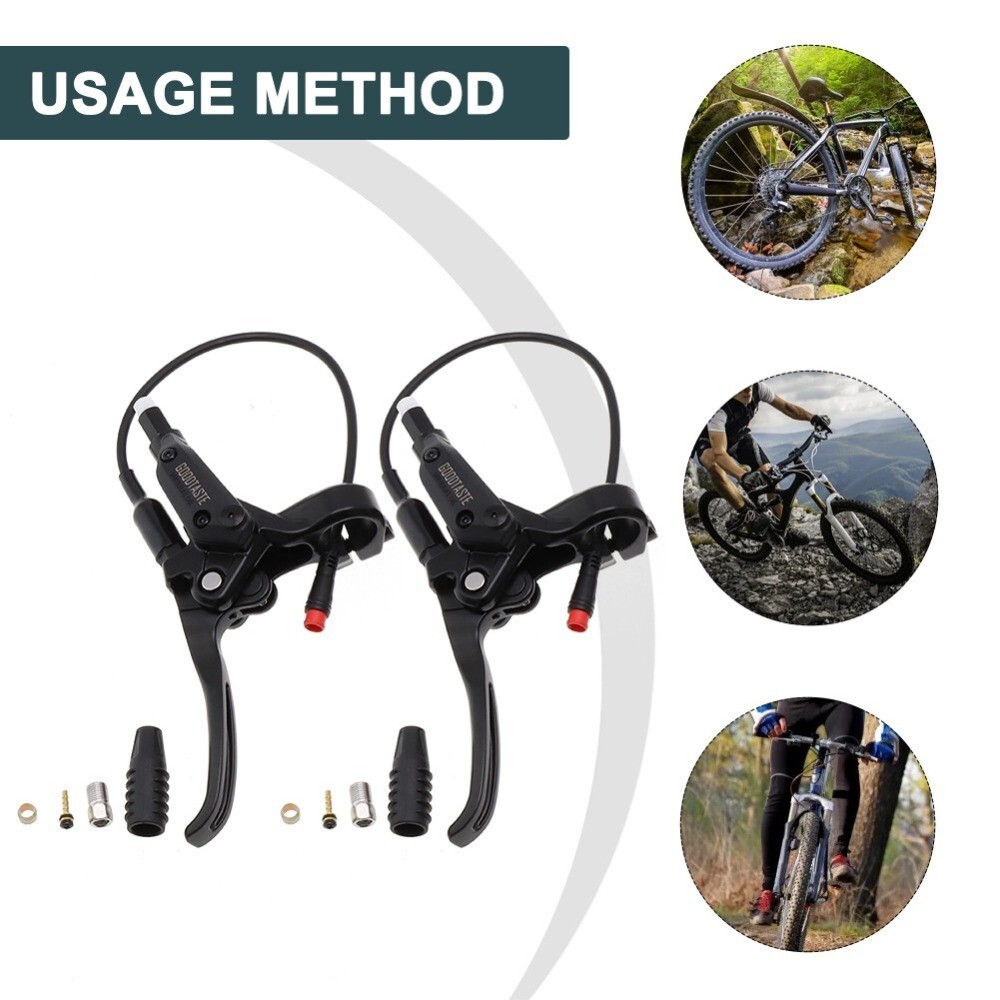 Goodtaste GT03 Power off Oil 2 pin E bike Brake Handle Waterproof Brake Lever