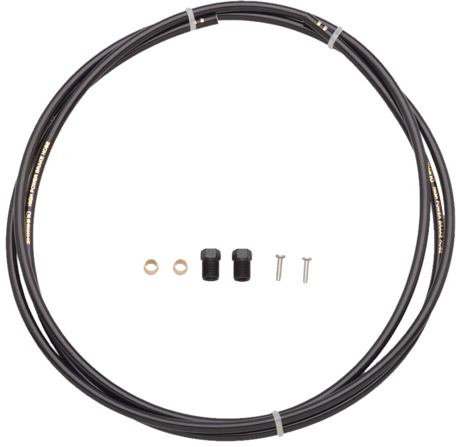 Pack of 2 Shimano SM-BH90-SS High Pressure Disc Brake Hose Kit, Black, 1700mm