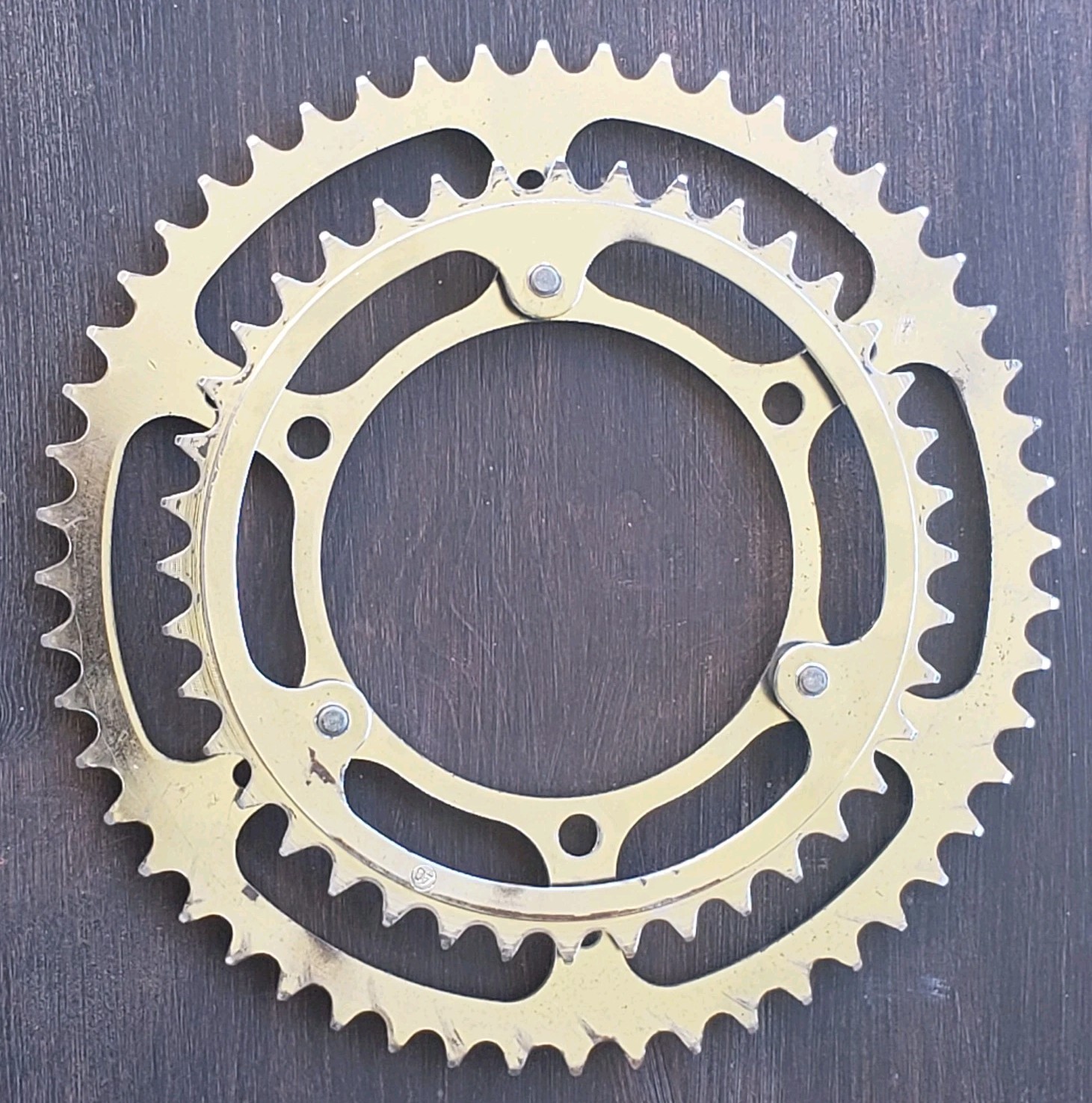 VINTAGE 1950s-1960s MILREMO STRONGLIGHT 116 BCD 52-40 DOUBLE CHAINRINGS VGC!!!