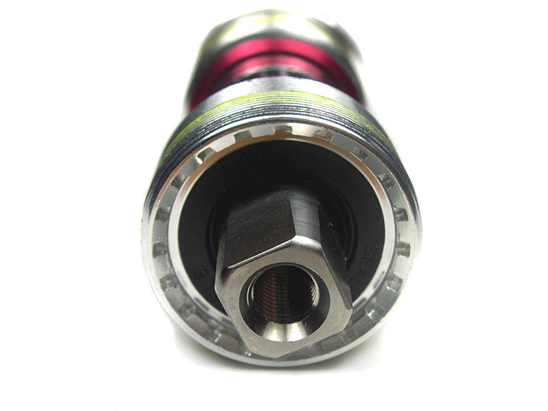 OMNI Racer Square Taper Cromo Steel Bottom Bracket JIS 2°: 68x116mm – ENGLISH