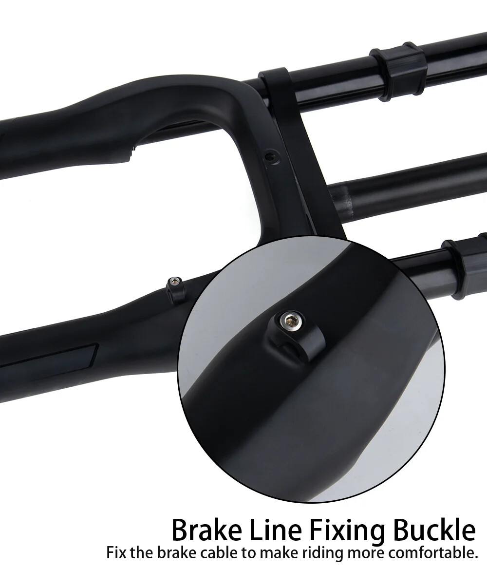 Double Shoulder Snow Fat Bike MTB Bicycle Air Suspension Fork Straight Tube
