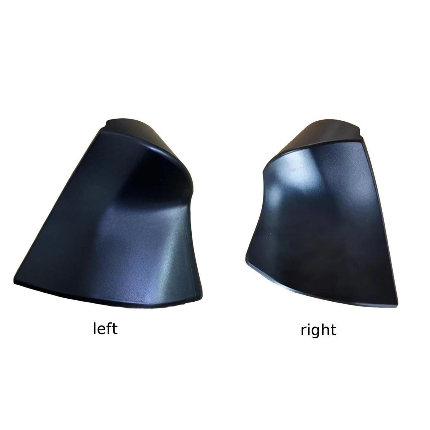 Triangle Base Cover No Drilling Required Left And Right Fitment Plastic Material