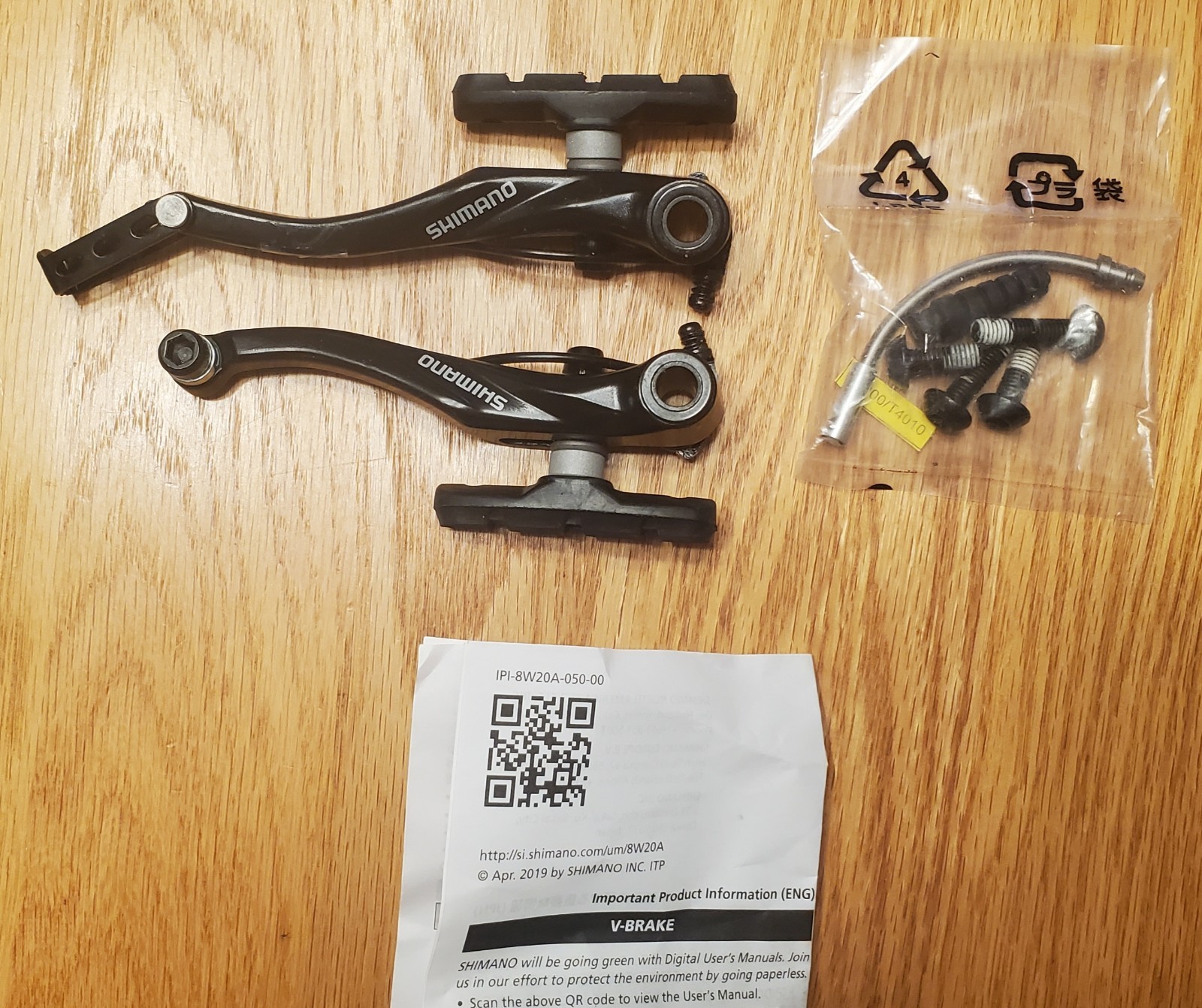 NEW! Shimano Alivio BR-T4000 Front V-Brake Caliper Trekking MTB Bike Brake