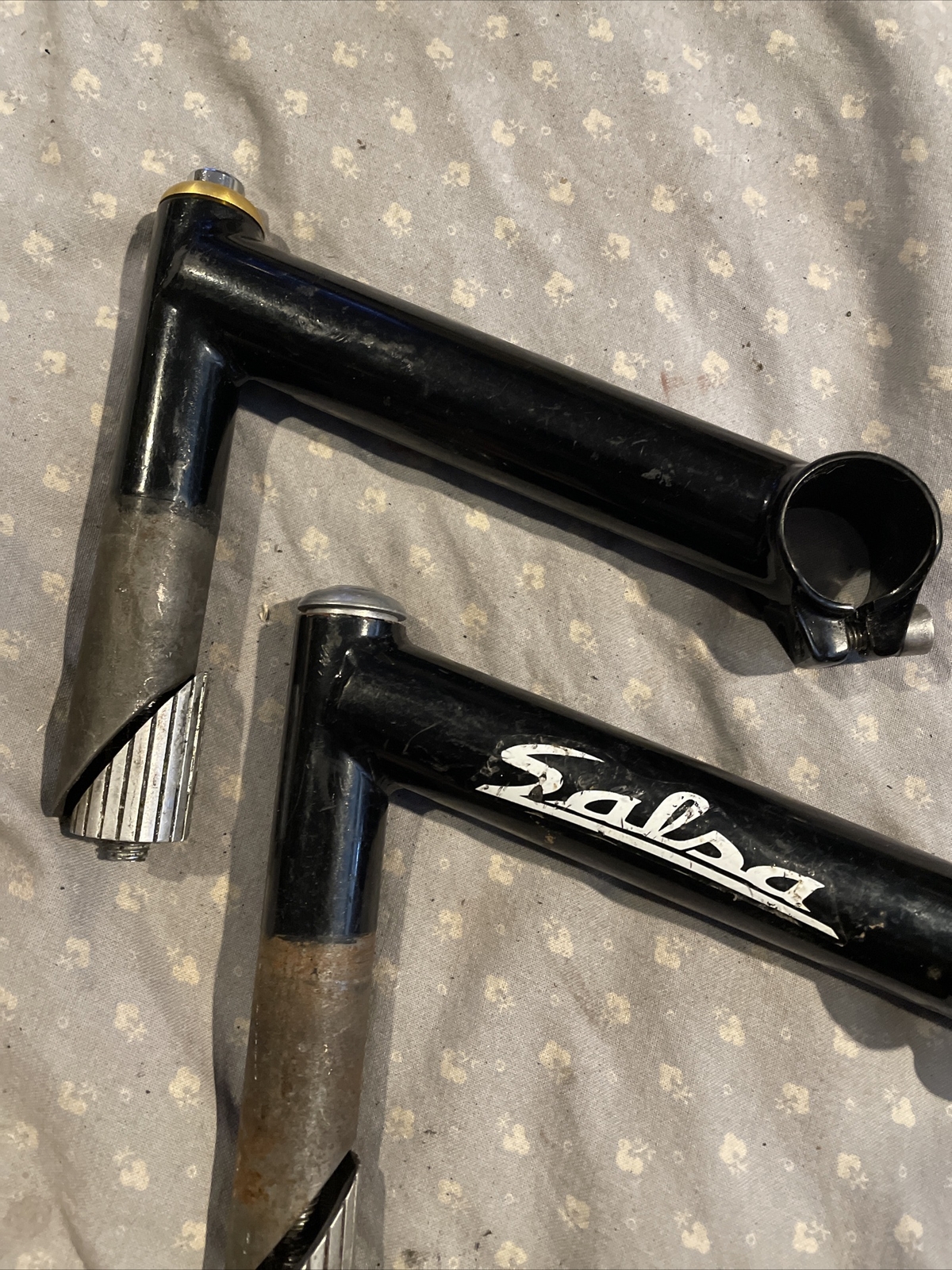 Salsa steel road stem 1” 14cm 25.8 handmade!