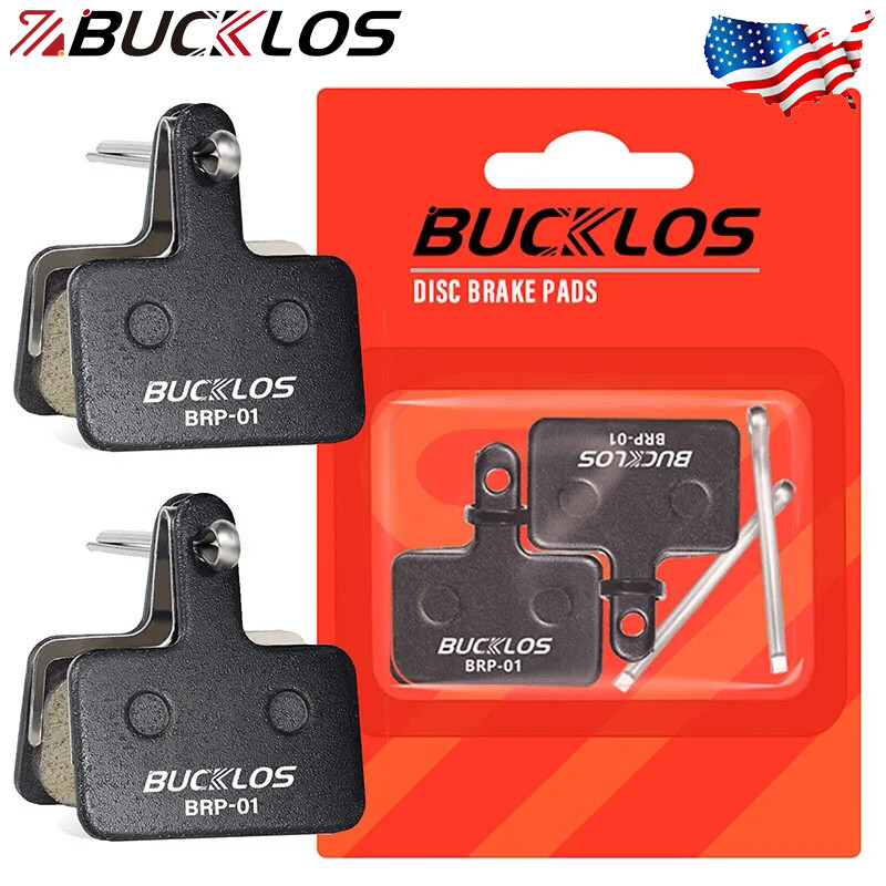 4 Pairs Resin Semi-Metallic Disc Brake Pads fit Shimano B01S B05S Tektro E10.11