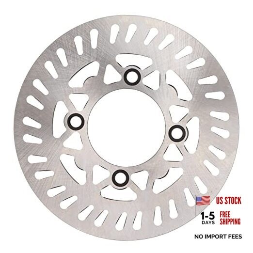 220mm/8.66in Disc Brake Rotor High Performance Steel Alloy ATV Brake Disc Fit
