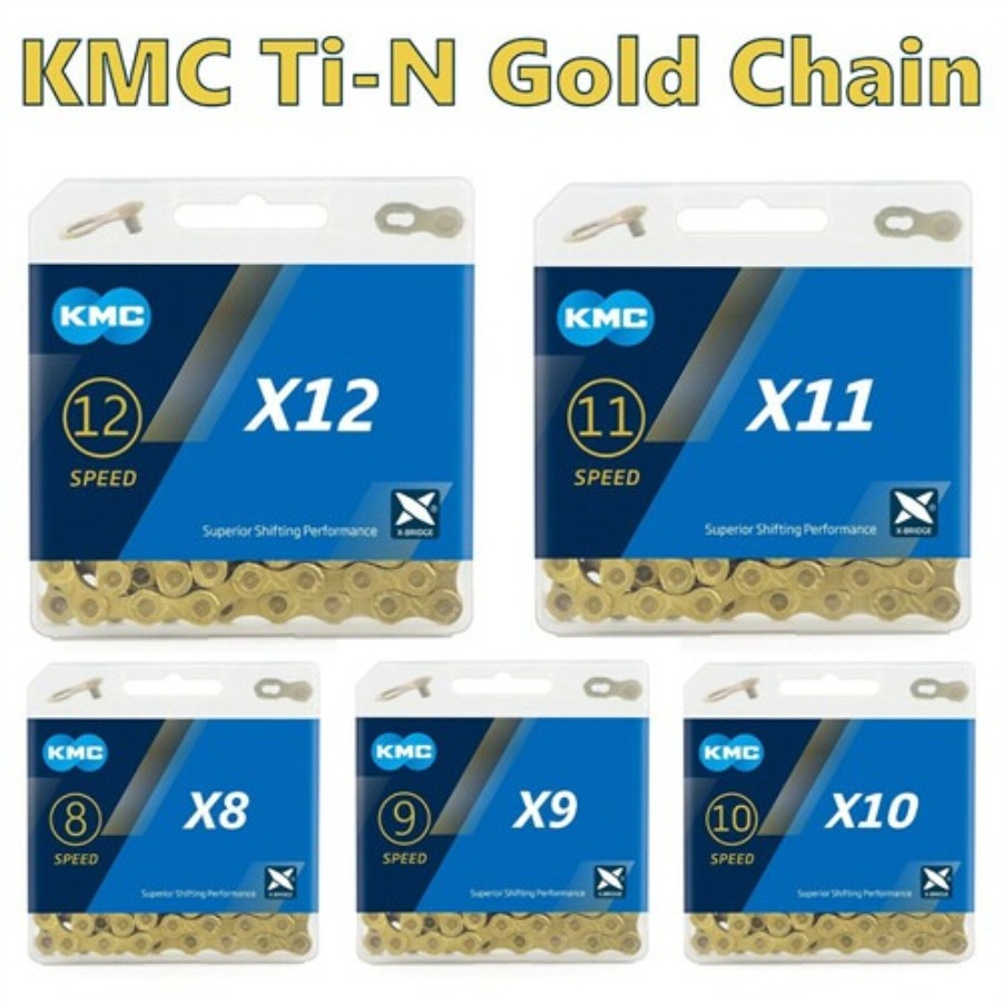 Original KMC 8/9/10/11/12Speed Chain w/Quick link MTB Road Bike Fit Shimano SRAM