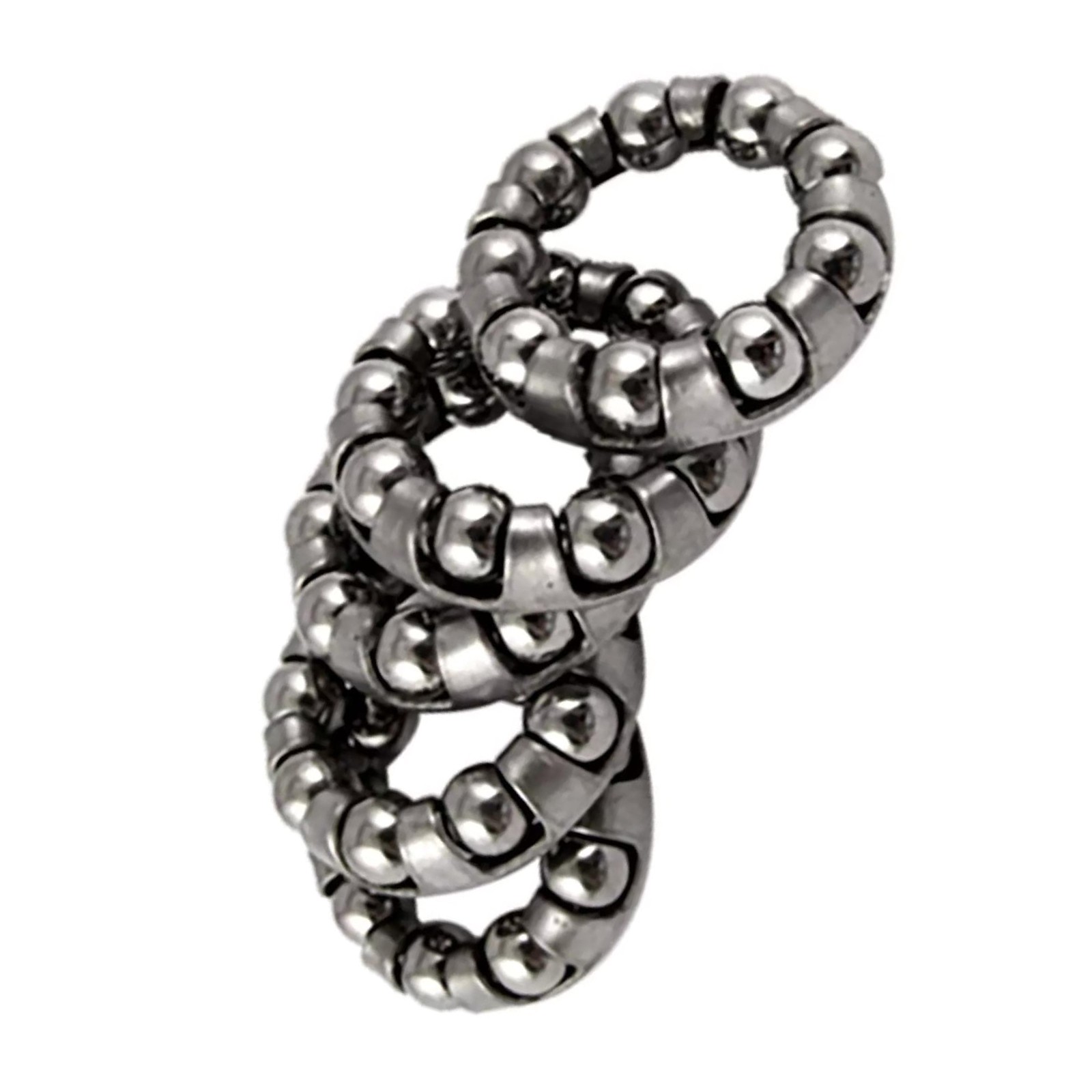 5PCS Silver 1/4 in x 9 Balls Bicycle Crank Ball Bearing Bicycle Accessories