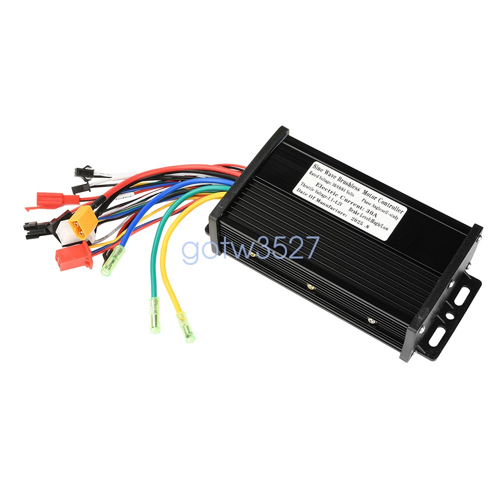 36V 48V 64V 40A 30A 20A Brushless Motor Controller E-Bike S866 LCD Display Meter