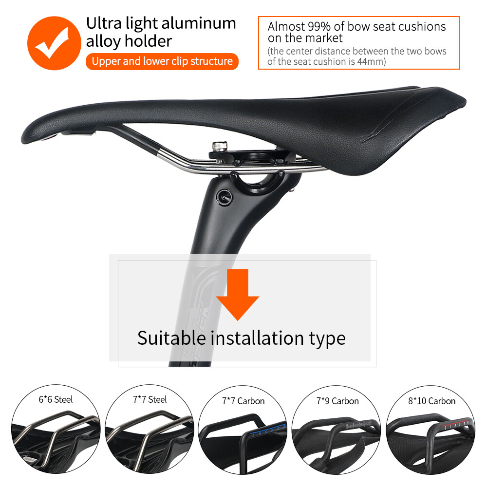 TOSEEK Carbon Fiber Seatpost Offset Mountain Road Bike Seatpost 27.2/30.8/31.6mm