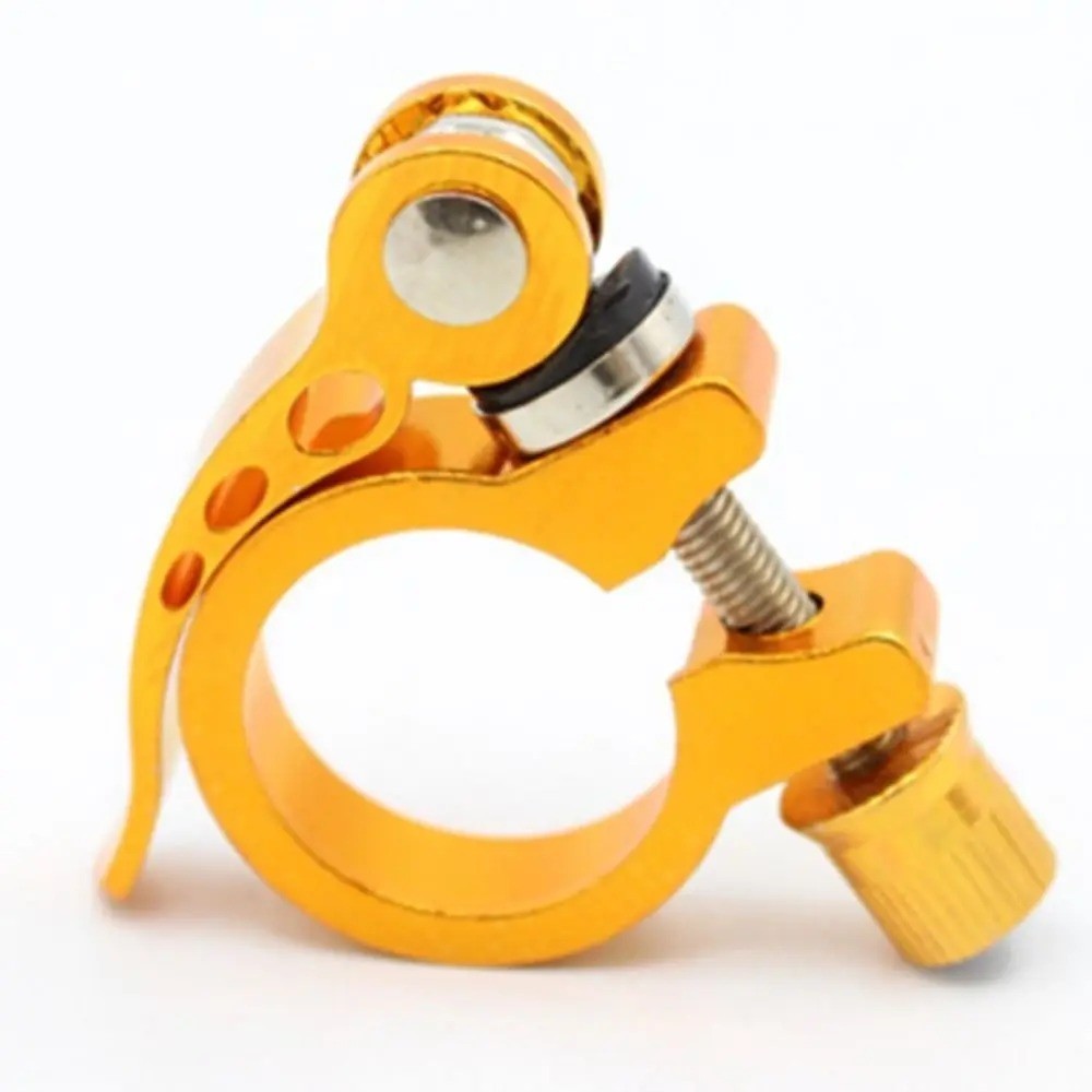 Bike Seatpost Clamp MTB Quick Release Seat Post Collar Aluminium Alloy 28.6 34.9
