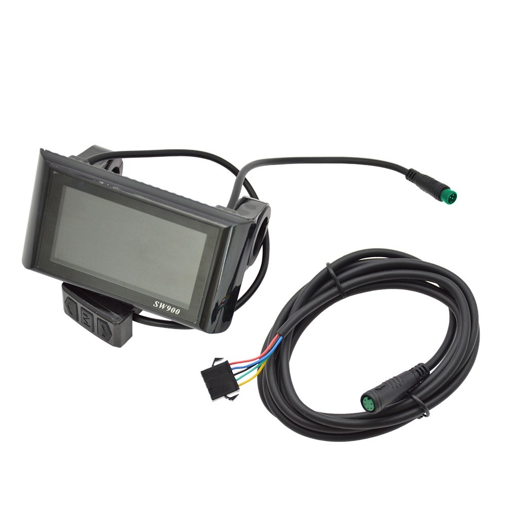 Ebike 24V/36V/48V/60V SW900 Colour Display Meter Control Panel w/NFC SM&WP 5pin