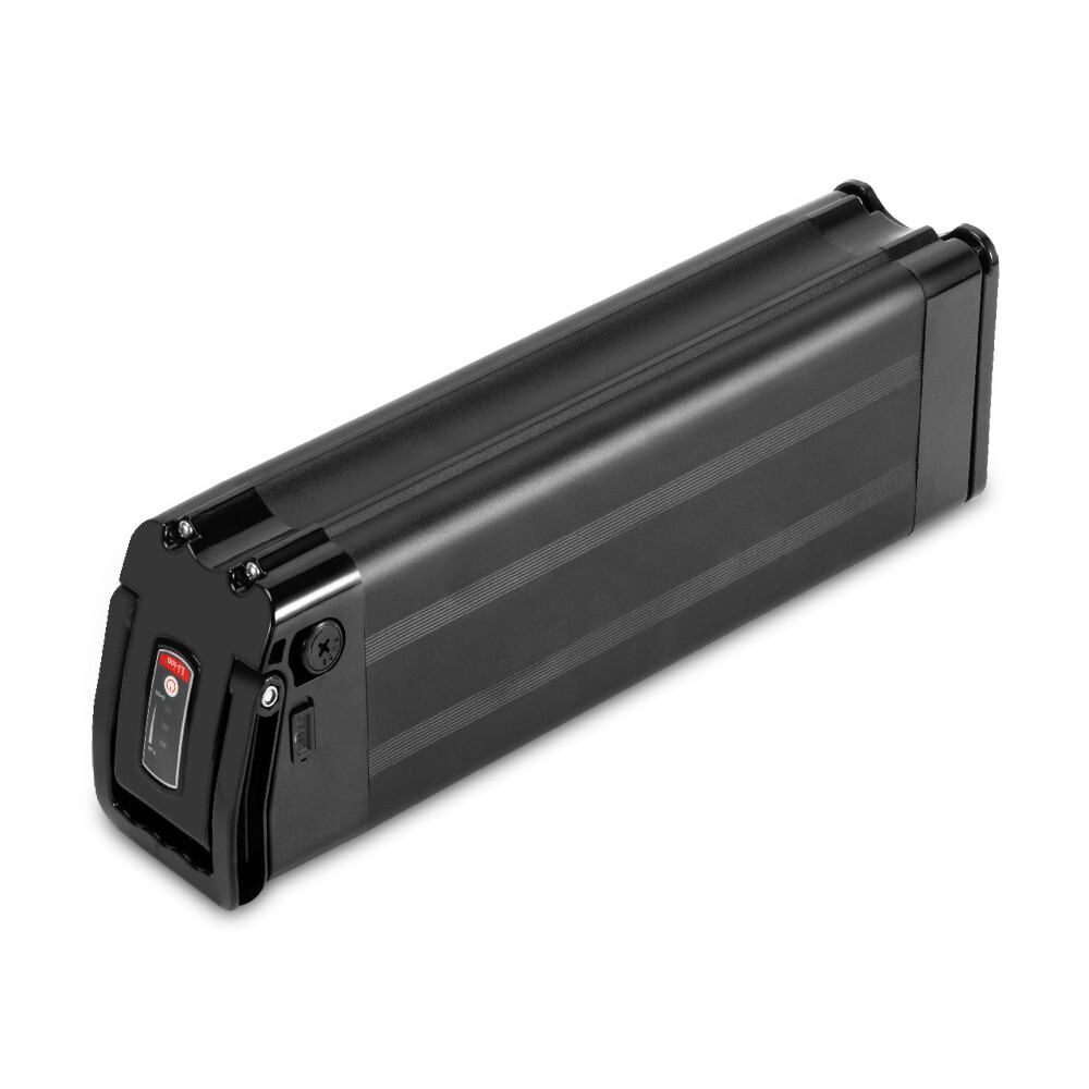 48V 13Ah Black SilverFish Ebike Battery with USB Electric Bike Lithium Battery
