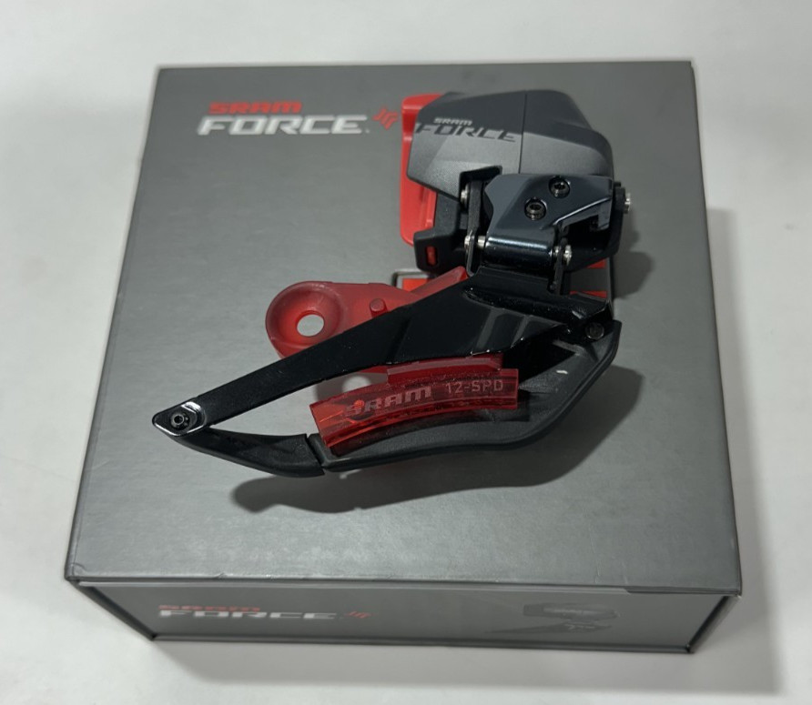 SRAM Force eTap AXS D1 Front Derailleur – Braze-On, Gloss Black