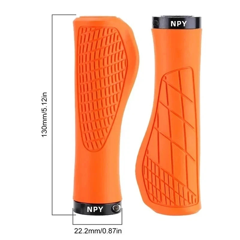 Bike Grips Rubber Mountain Bicycle MTB Handlebar Ergonomic Cycling Lock