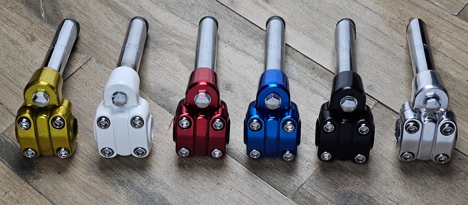 ALLOY 7/8″ 22.2MM OLD SCHHOL BMX BIKE 4 BOLT QUILL STEM VINTAGE CRUISER BICYCLE