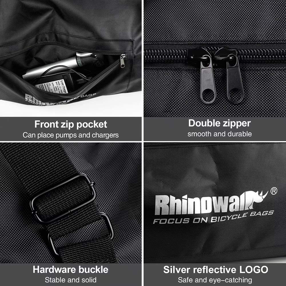 Electric Scooter Bag, Foldable Carrying Case with Shoulder Strap, Heavy Duty