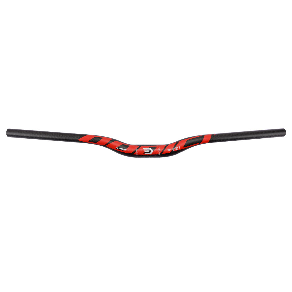 Carbon Fiber Bicycle Handlebar Backsweep 5° MTB Bike Rise Bar 31.8*690/720/740mm