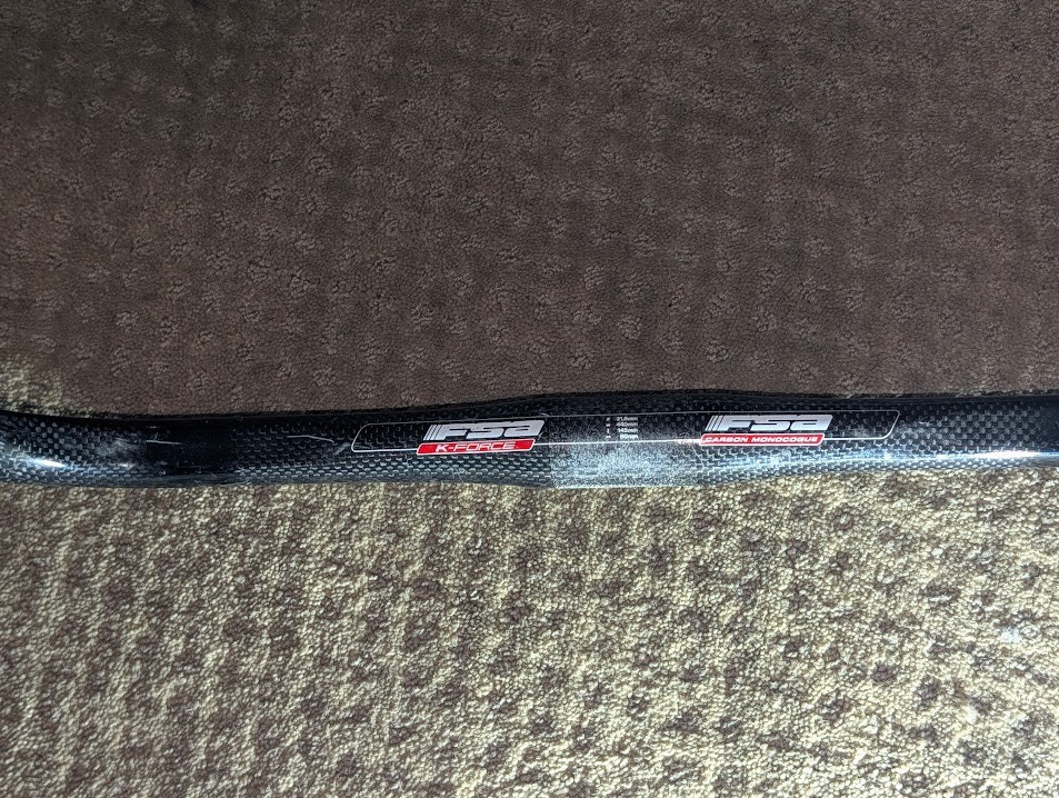 FSA K-Force Carbon Compact Road Handlebar 31.8 mm x 44 CM 238 GRAMS!