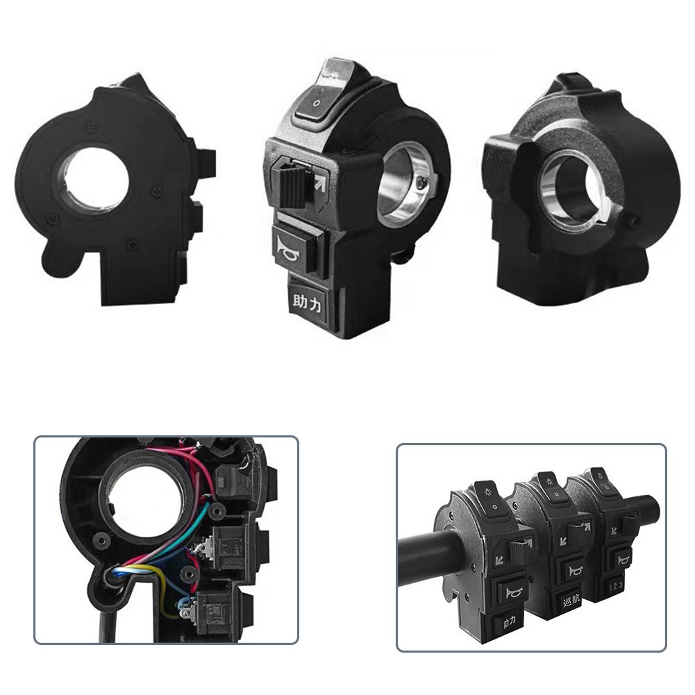 Bicycle Switch ABS Rainproof Scooter Size 64x78mm High Quality