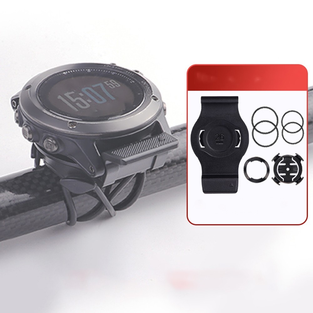 Bike Watch Mount for Garmin Fenix3 5x 5xplus 6x 7x Suitable for All Terrains