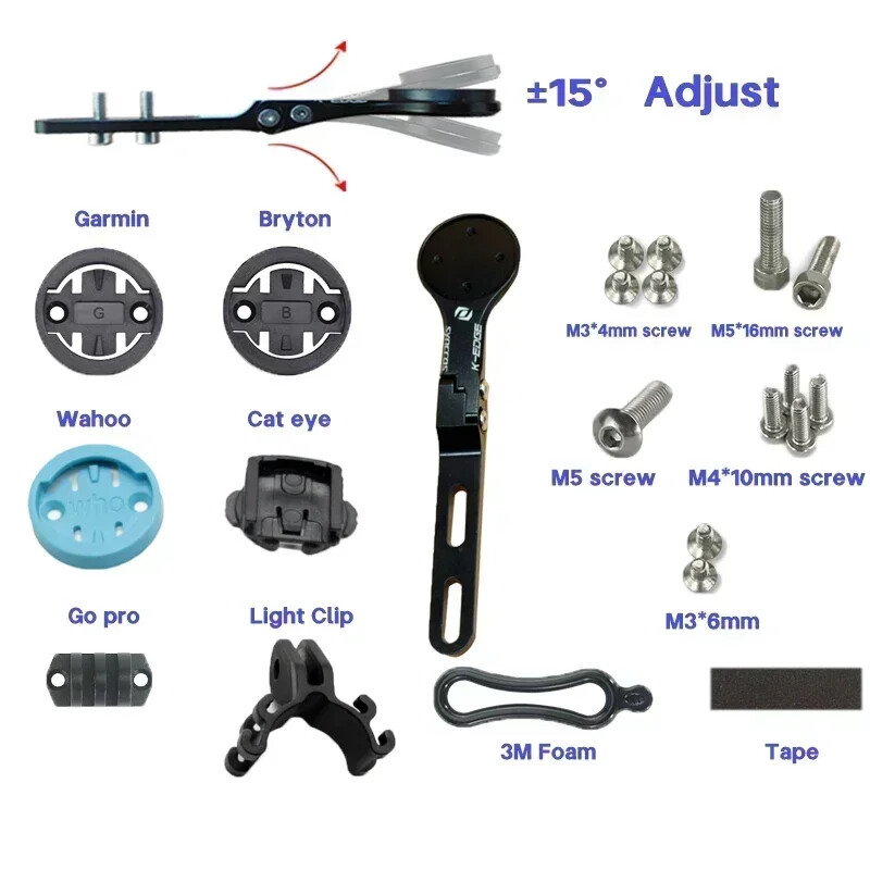Carbon Fiber Road Bicycle Handlebar Stem Internal Cable Routing 28.6mm 31.8mm