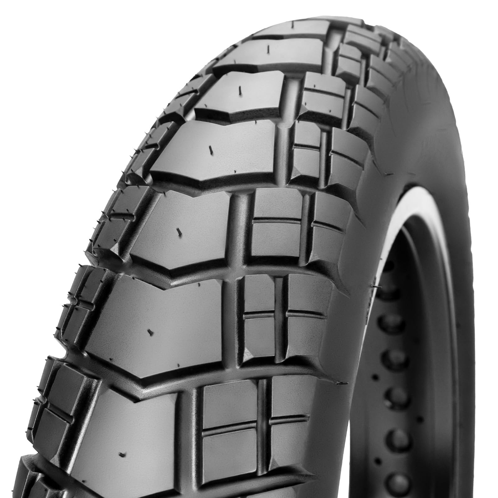 WHEELO Fat E-Bike Tire: 20×4.0 inch Fat MTB Tire, All-Terrain Folding Replace…