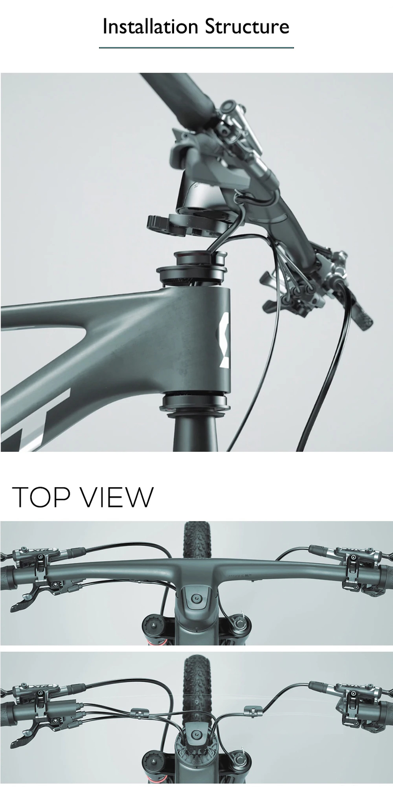 -25°/15° Full Carbon FRASER IC SL WC MTB 780mm Integrated Handlebar with Stem