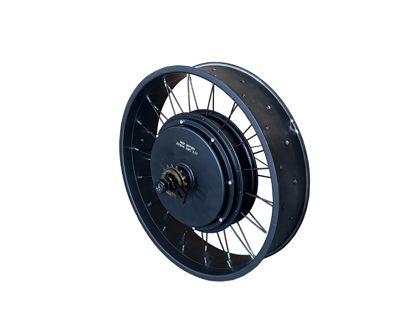 QS205 150mm 72v 5000W Hub Motor with Sabvoton 100A controller Fat Bike Kit.