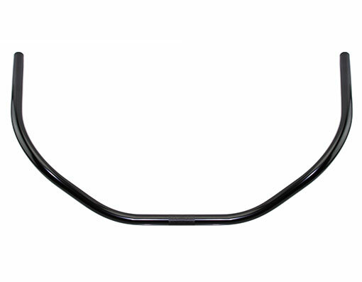 GENUINE VINTAGE 6″ RISE BICYCLE BEACH CRUISER STEEL HANDLEBAR 22.2MM IN BLACK.
