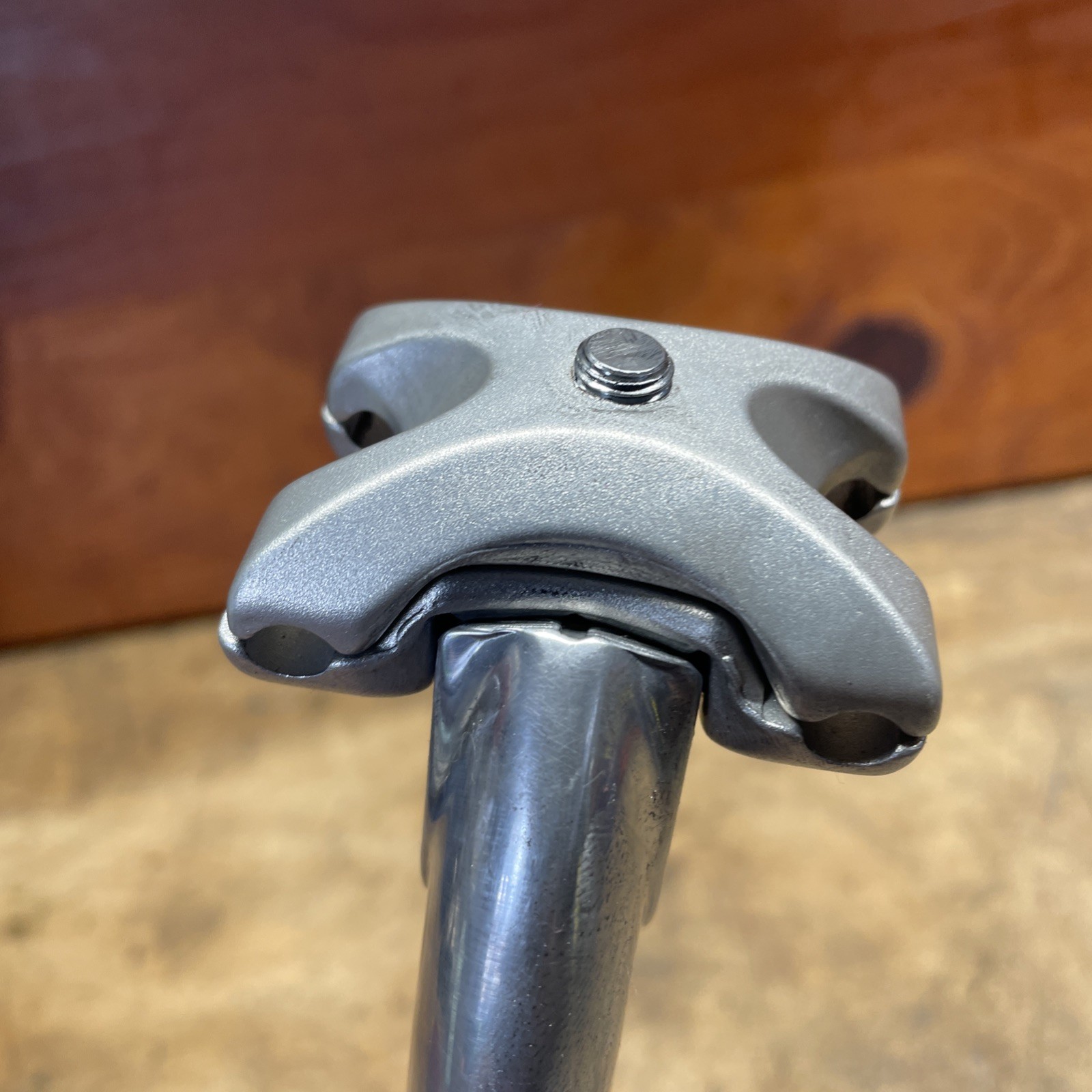 Vintage CAMPAGNOLO C-Record Aero Seatpost 26.8mm x 200mm Engraved Logo ITALY!