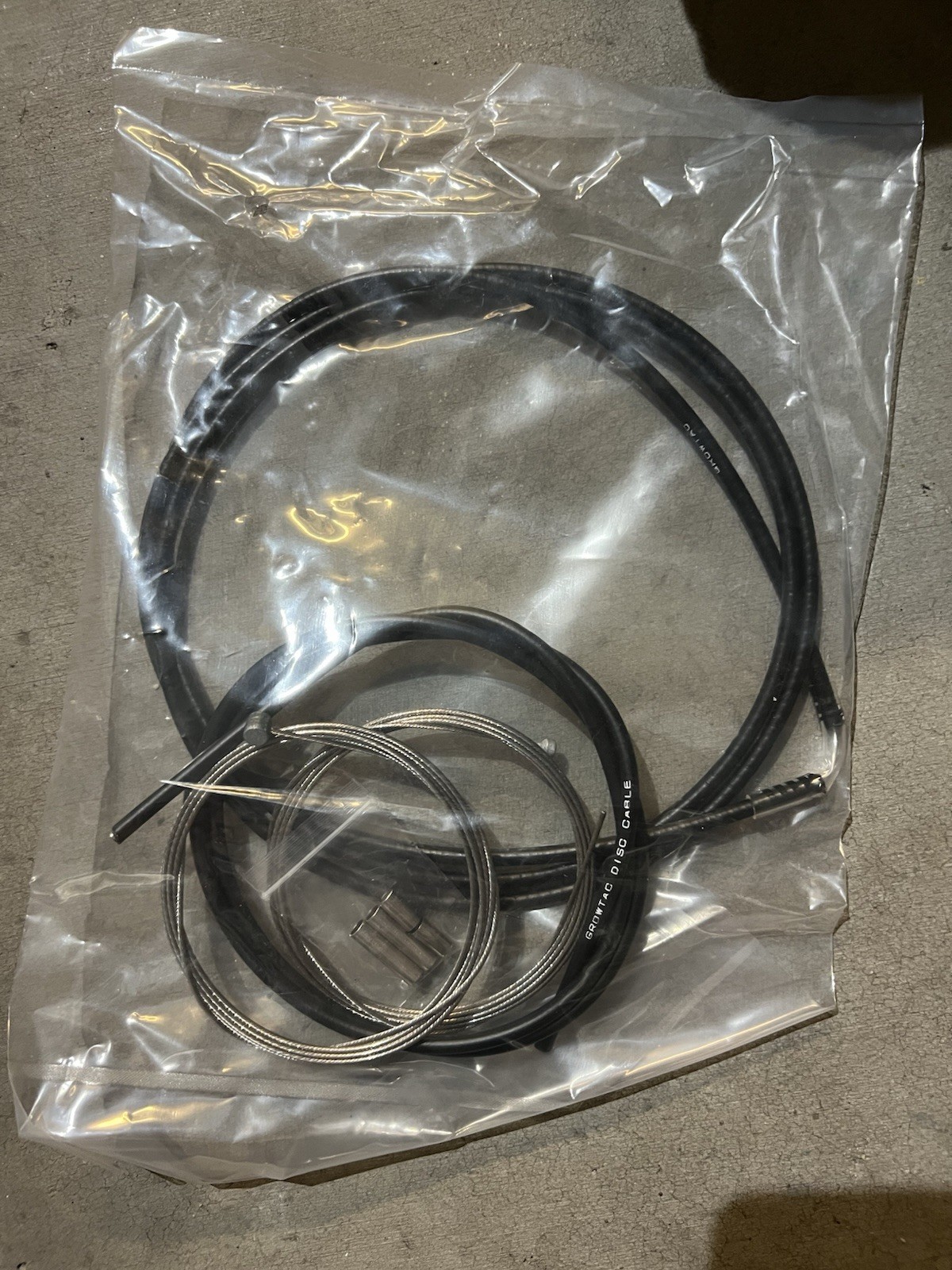 Growtac Equal Mechanical Disc Brake Cable/compressionless. Single Only.